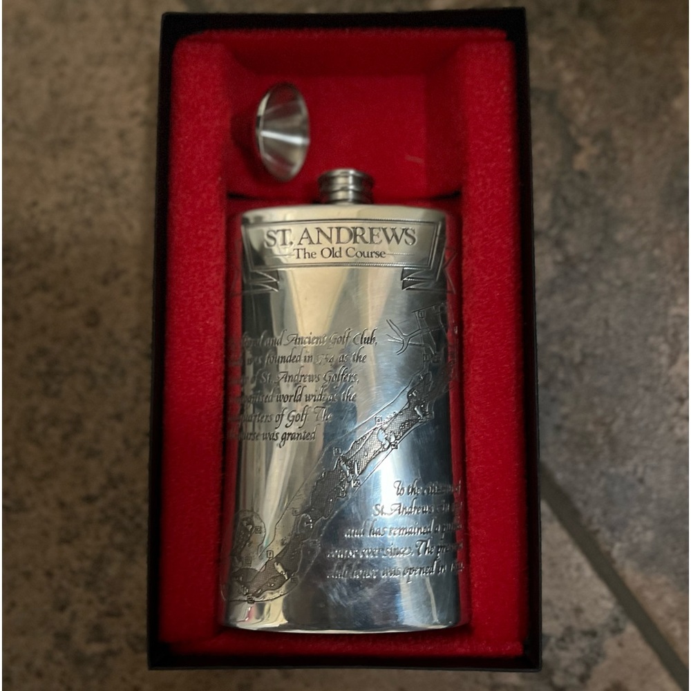 6 oz Pewter Hip Flask
